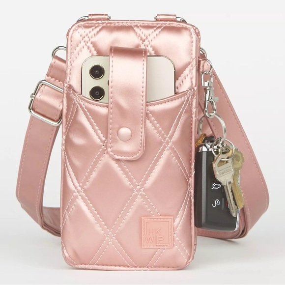 IHKWIP Pink The Ring Ring Cellphone Crossbody with RFID Wallet NWT sold out - Picture 1 of 13